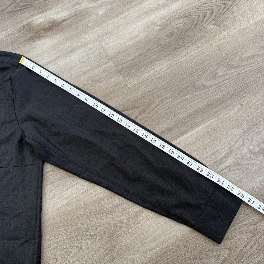 Triple Aught Design TAD Highland Shirt XL Charcoal 100% Worsted Merino Wool USA - Picture 7 of 8